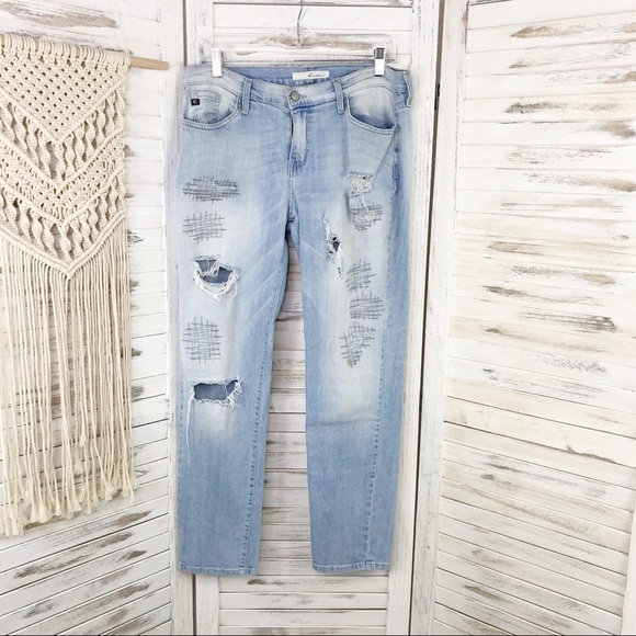 KanCan Denim - KanCan / Boyfriend Light Wash Distressed 27